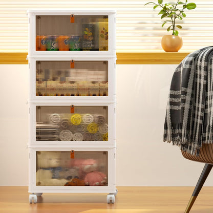 4-Tier 92-Quart Folding Storage Bin Tower - image 6