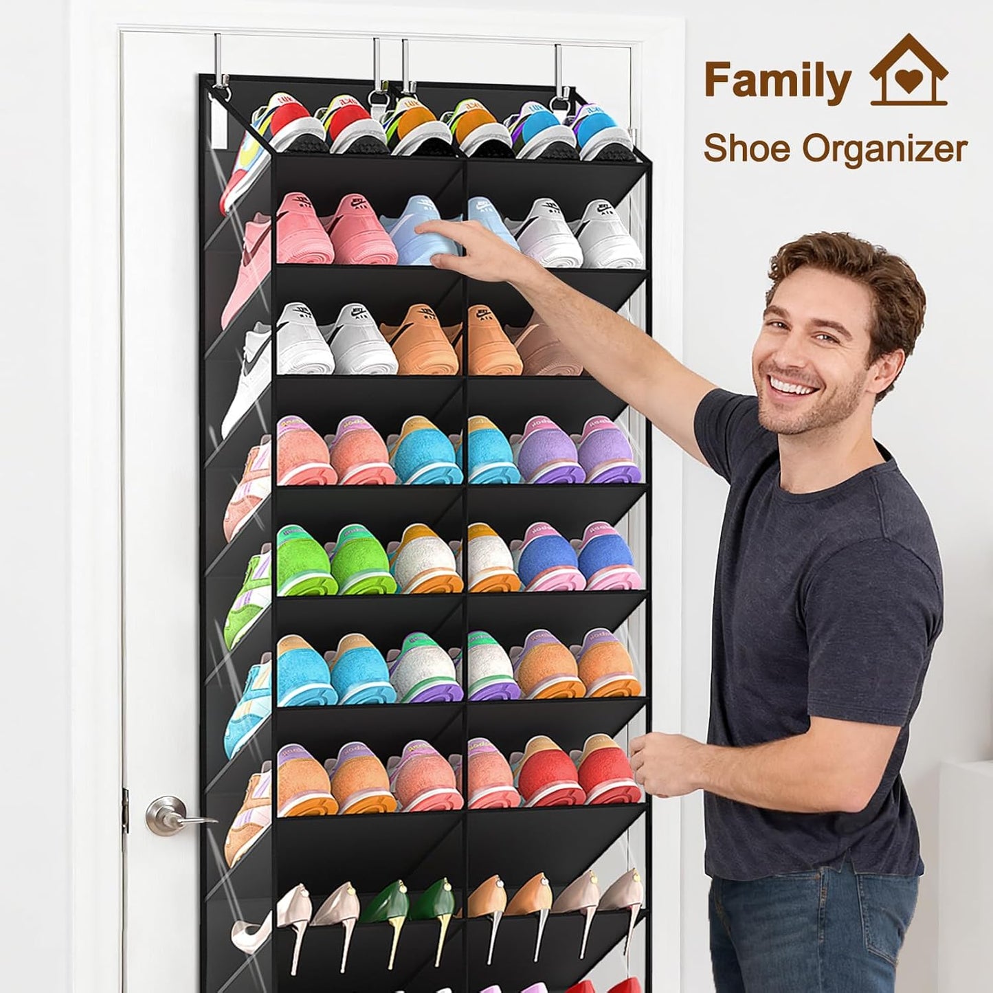 20–30 Pair Over-the-Door Shoe Organizer - image 4