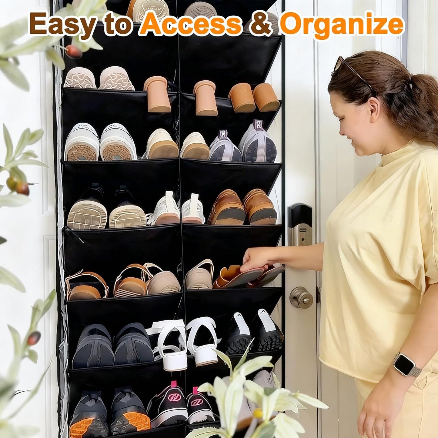 20–30 Pair Over-the-Door Shoe Organizer - image 5