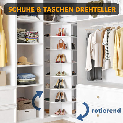 7-Tier 360° Rotating Shoe Rack Tower - image 5